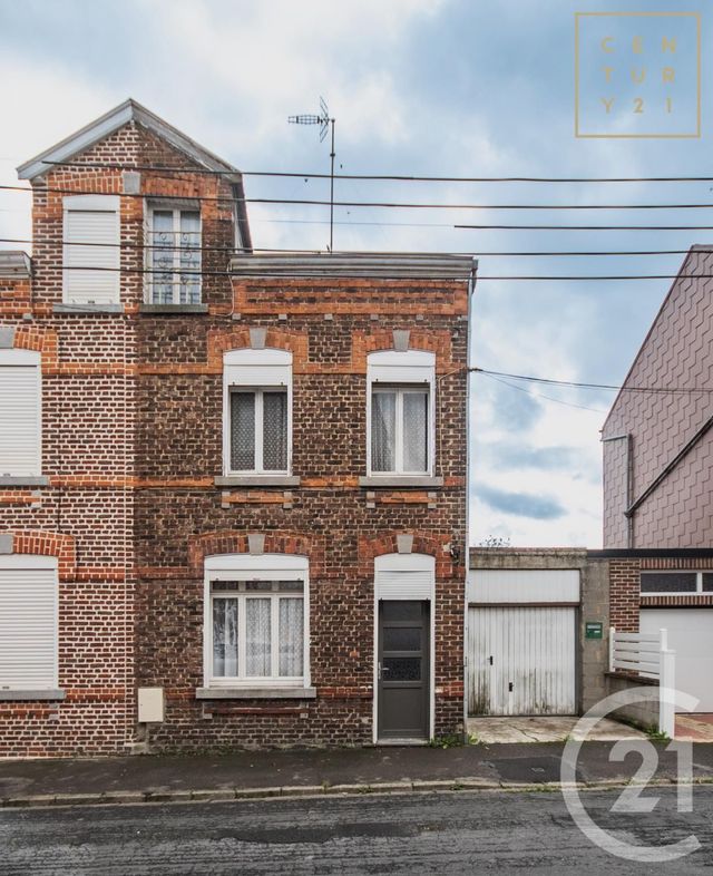 maison à vendre - 6 pièces - 95.76 m2 - MAUBEUGE - 59 - NORD-PAS-DE-CALAIS - Century 21 Terre Du Nord